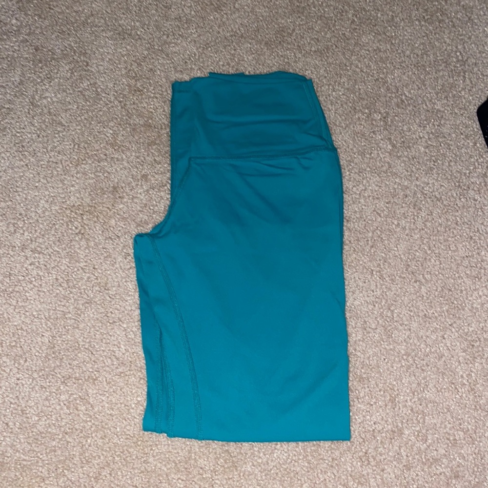 Turquoise colorful koala leggings